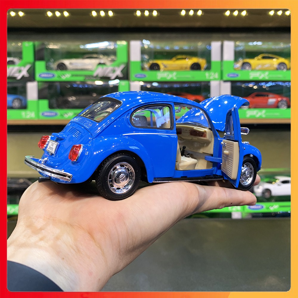 Mô hình xe Volkswagen Classic Beetle tỉ lệ 1:24 Welly