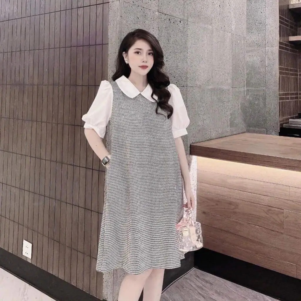 Đầm Bầu Yếm Công Sở