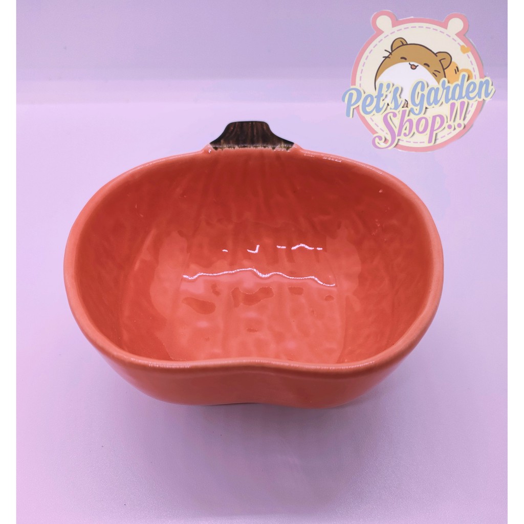 Chén bí đỏ bằng sứ cho hamster, pet nhỏ...
