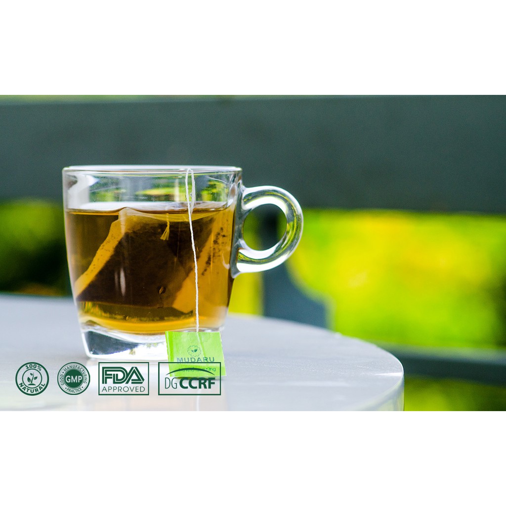 Trà khổ qua rừng túi lọc Mudaru hộp 50 túi (100g)(야생여주 차 50티백) | BigBuy360 - bigbuy360.vn