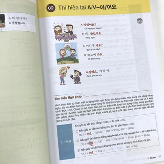 Sách - Ngữ Pháp Tiếng Hàn Thông Dụng - Sơ Cấp ( Dùng App MCBooks )