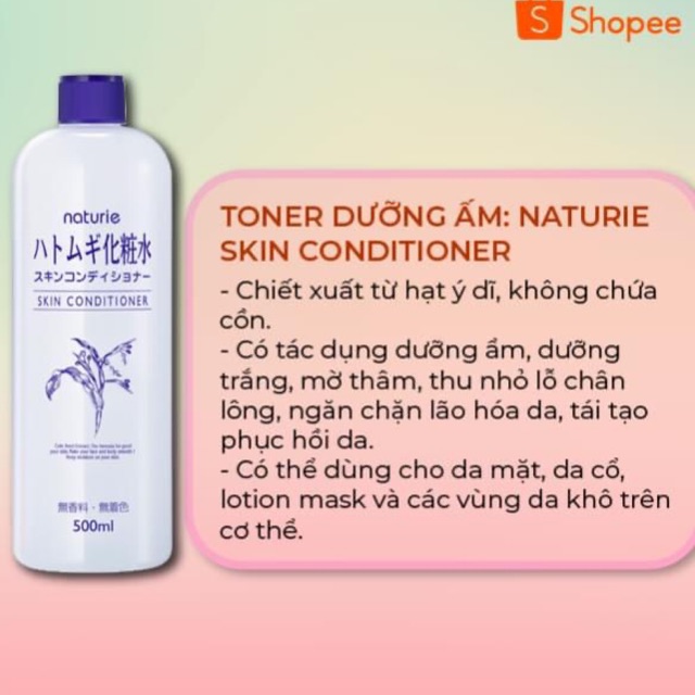 TONER NATURIE SKIN CONDITIONER