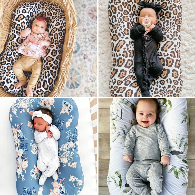 Haha Vỏ Đệm Thay Tã Có Thể Tháo Rời Cho Trẻ Sơ Sinh Lounger