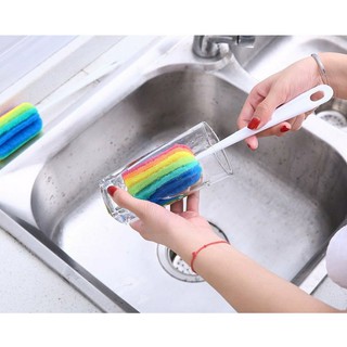 Dụng cụ rửa ly cốc nhiều màu