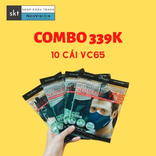 COMBO10 - VC65 QT NEW - KHẨU TRANG THAN HOẠT TÍNH thumbnail