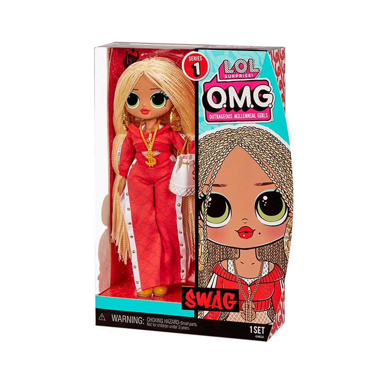 Đồ Chơi LOL SURPRISE Cô Nàng Thời Trang Omg Series 1 - Swag 580515EUC