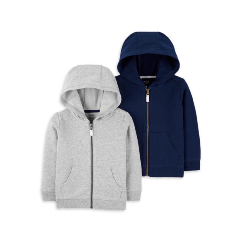 (Size Newborn) Áo khoác nỉ Car.ter's xuất dư cho bé sơ sinh (3-5kg)