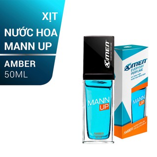 Xịt nước hoa hằng ngày X-Men Everyday Perfume Mann Up Amber 50ml