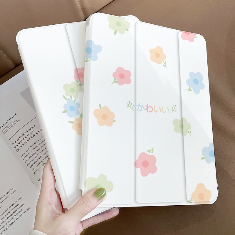 Ốp Máy Tính Bảng Họa Tiết Hoa Cho IPad 7th Gen IPad Pro 10.5'' 11'' 12.9'' 2018 2020 2021 Mini 1/2/3/4/5/6 Air 1/2/3/4/5 5/6th 7/8/9th Gen