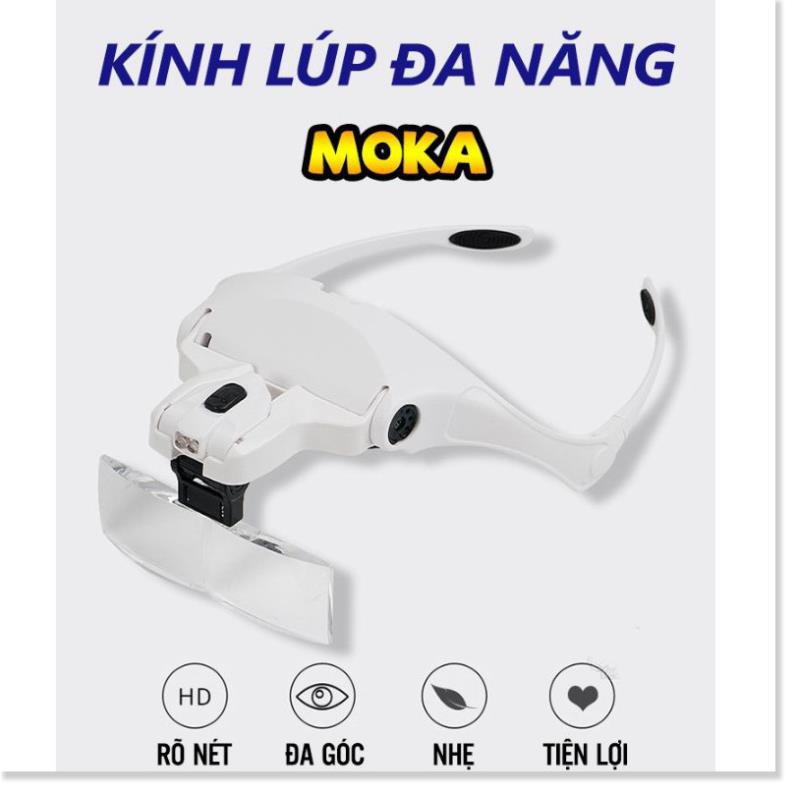 KÍNH LÚP ĐA NĂNG MOKA - 5 cấp độ phóng đại