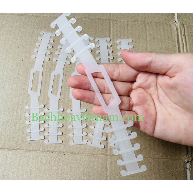 COMBO 10 cái Đai đeo|quai đeo|móc cài|thanh nhựa móc xương cá|đeo giữ khẩu trang|không đau tai|Khẩu trang