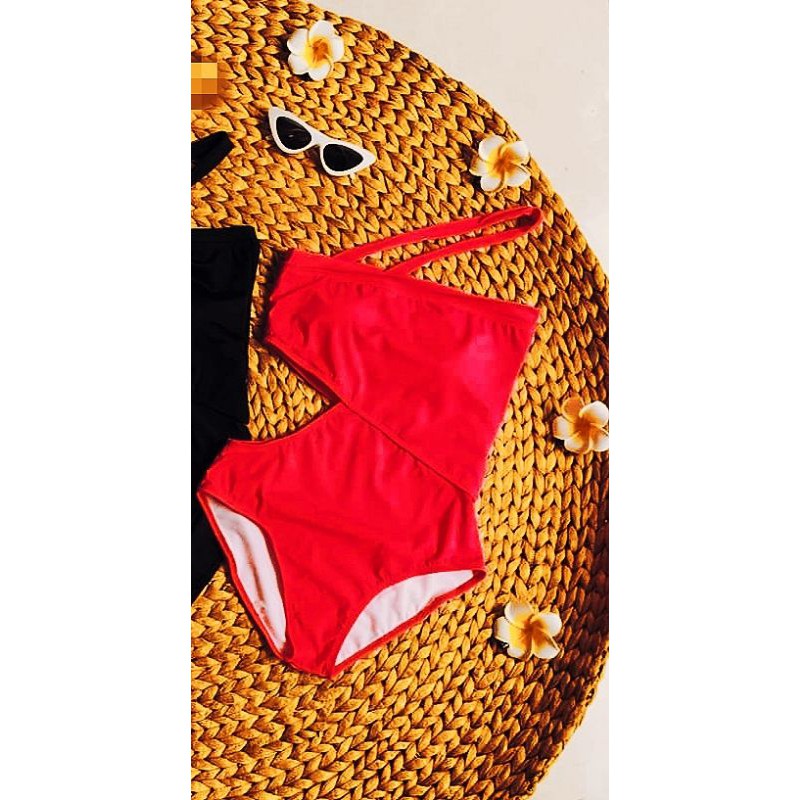 Bikini, Đồ Bơi Đi Biển Một Mảnh Thân Liền Lệch Vai Chữ Z Sexy NS18 | BigBuy360 - bigbuy360.vn