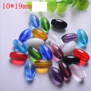 2-5-10 viên hạt thủy tinh lu thống 10x19mm