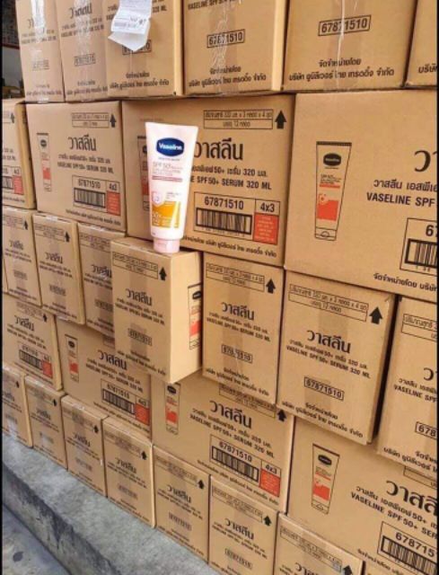 Kem Dưỡng Da Vaseline 50X Chống Nắng SPF 50+ Thái Lan