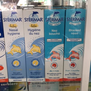 Sterimar  em bé - Xịt mũi kháng khuẩn