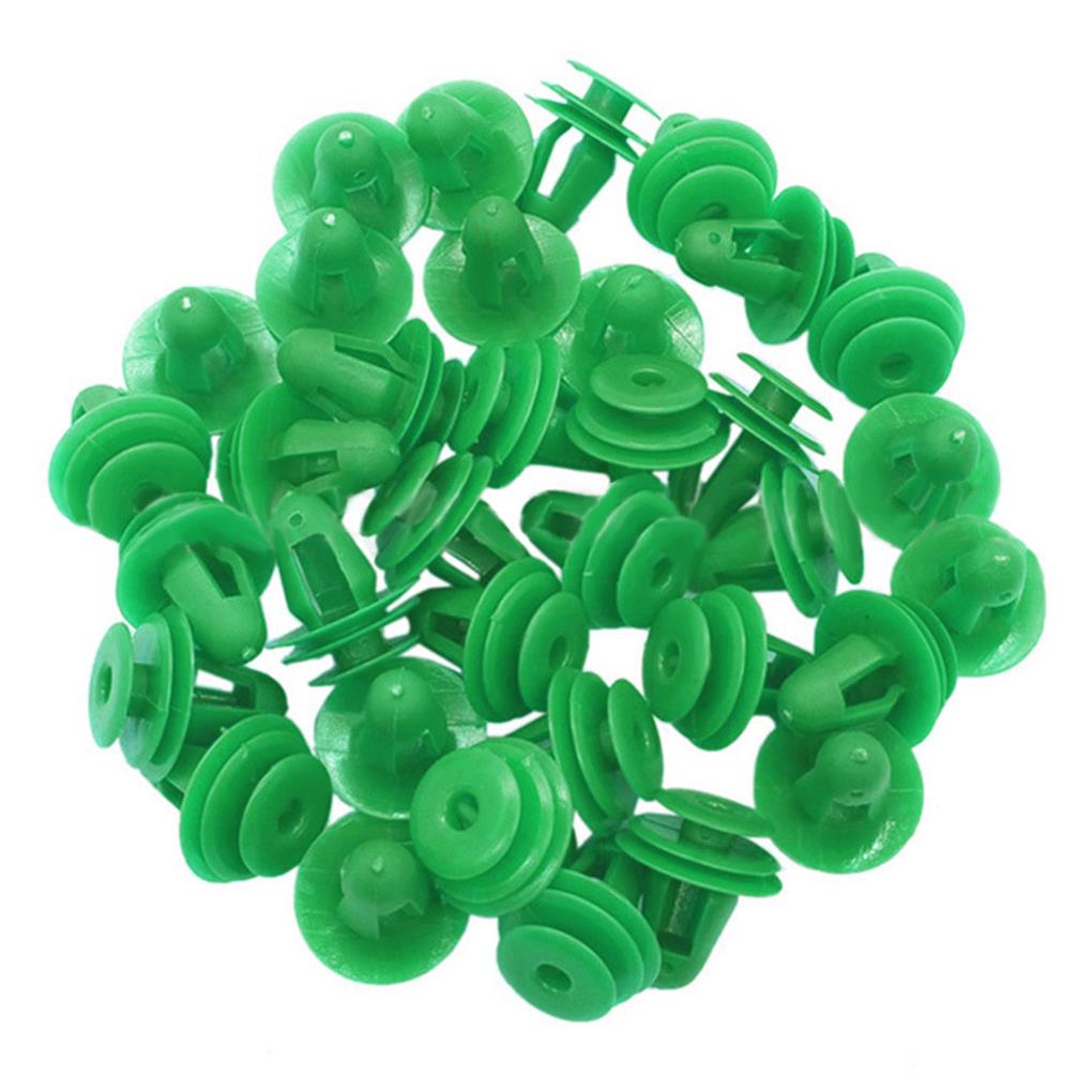 Set 50 Đinh Tán Nhỏ Bằng Nhựa Linh Hoạt Cố Định Cửa Xe Hơi Chống Mài Mòn