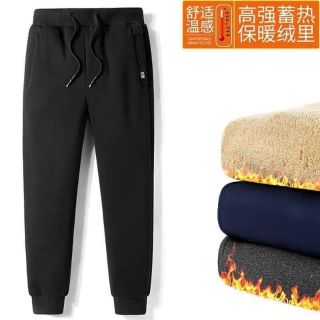 Quần nỉ nam lót lông