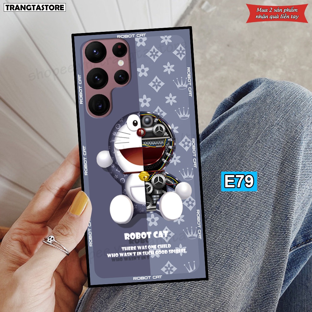 Ốp lưng Samsung S22 5G / S22 Plus / S22 Ultra 5G in hình gấu Bearbrick,Metal Style,Doremon siêu dễ thương chất