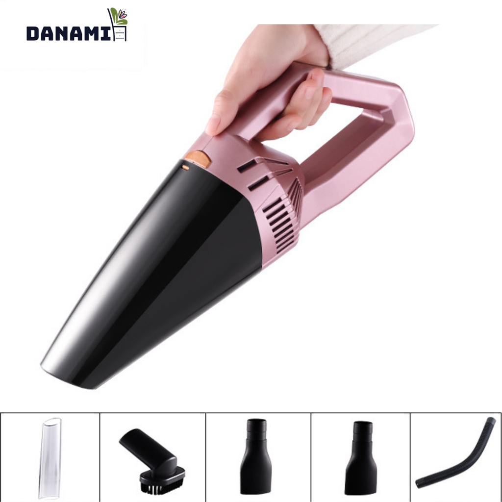 [MẪU 2021 MỚI NHẤT] Máy hút bụi cầm tay – Máy hút bụi mini công suất 120W mạnh mẽ, Hút bụi ô tô và trong nhà không dây | BigBuy360 - bigbuy360.vn
