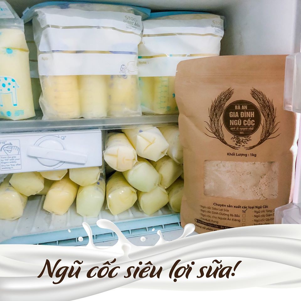 [FREE SHIP ] Ngũ Cốc Lợi Sữa Bà An-1kg-Gồm hơn 20 loại hạt đặt biệt - SHOP MẸ TÁO