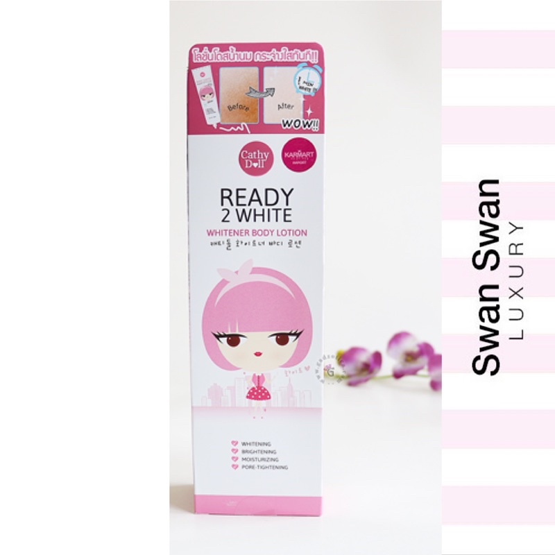 Sữa Dưỡng Thể Trắng Da Ready 2 White Cathy 150ml