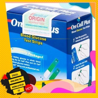 Que thử đường huyết on call plus 25 que