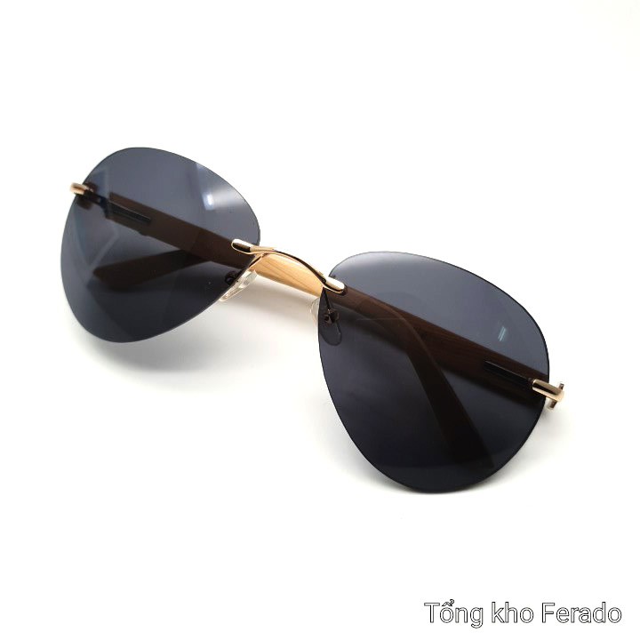 Kính Mắt Gọng Gỗ Thời Trang Chống Tia UV