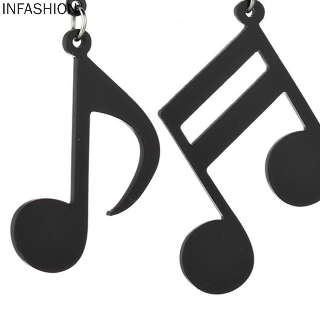 Khuyên Tai Nữ Hình Nốt Nhạc Thời Trang