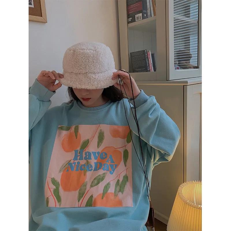 Áo Sweater Tay Dài Dáng Rộng Phong Cách Nhật Bản 2021 | BigBuy360 - bigbuy360.vn