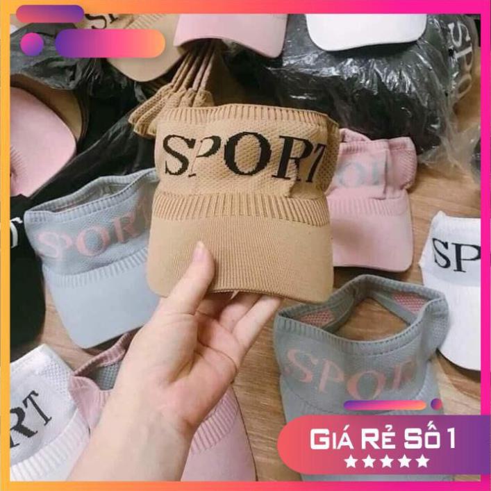Mũ thể thao nửa đầu SPORT [ FREE SHIP ] nón kết nửa đầu thời trang dành cho nữ phong cách Hàn Quốc