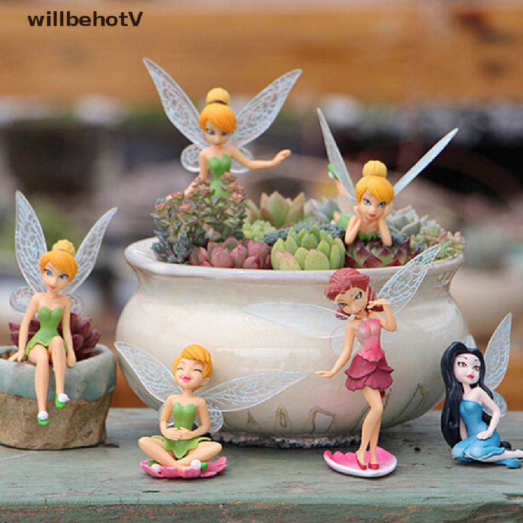 Set 6 Đồ trang trí Cánh Chim Pixie Trang Trí Sân Vườn