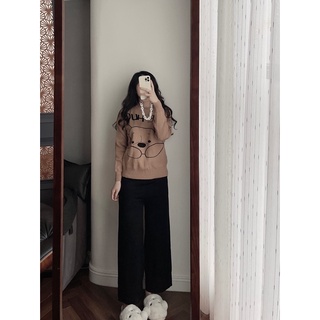 Set len gấu pooh nâu