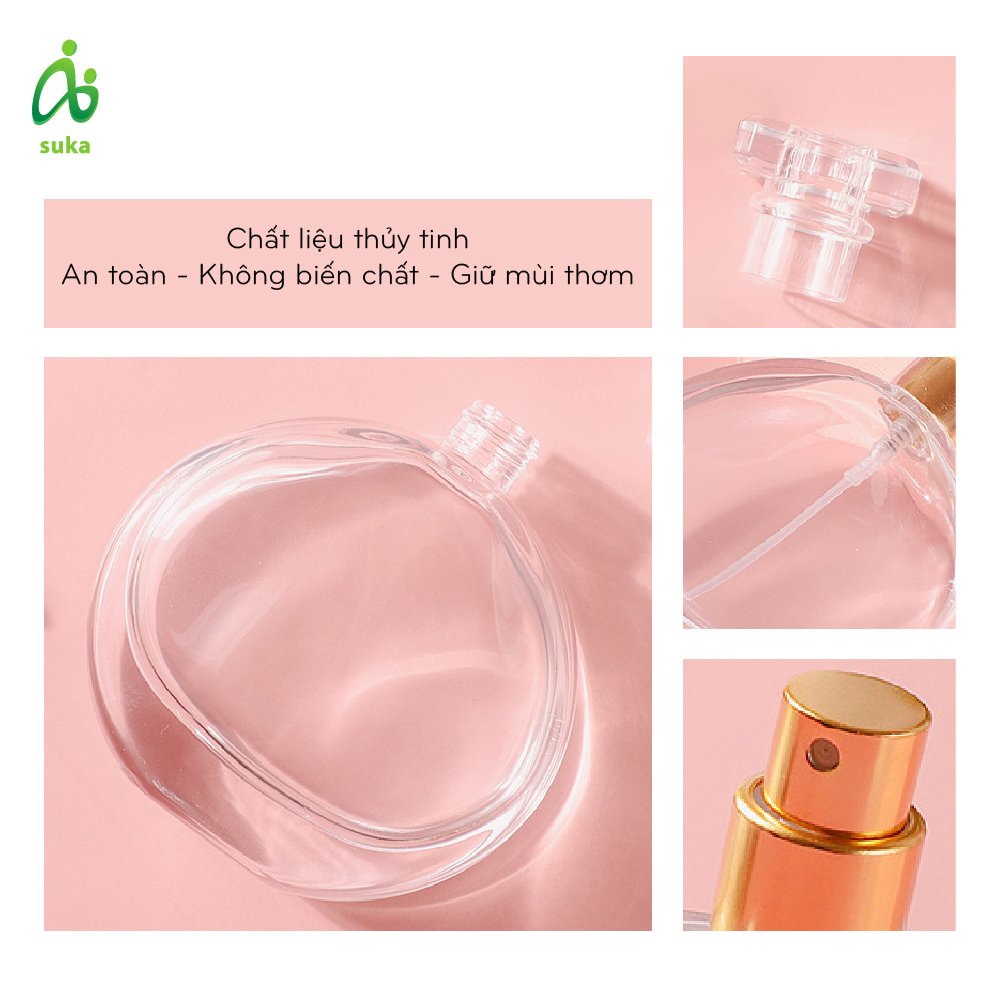 Lọ chai chiết nước hoa , Vỏ chiết thủy tinh  dung tích 30ml dạng xịt tiện lợi SK