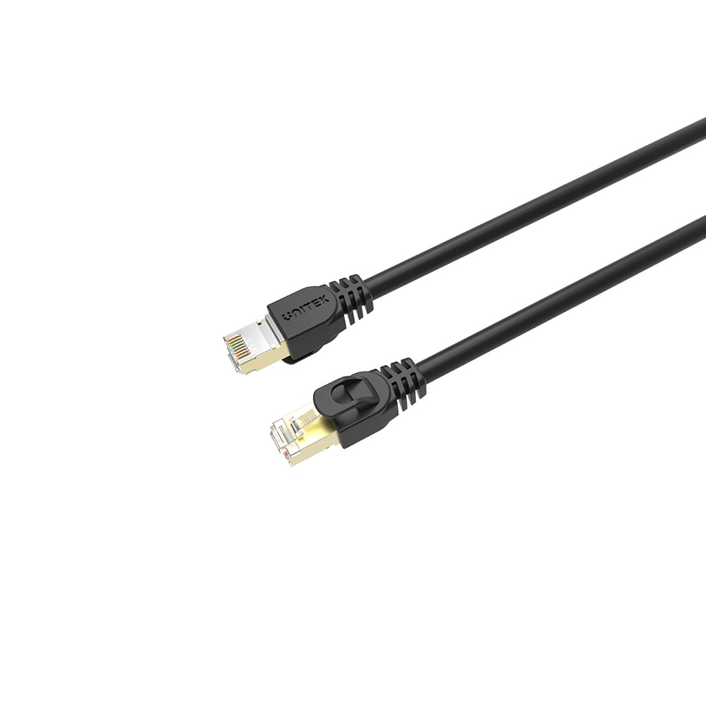 Cáp  SSTP Cat 7 Unitek 2m c1810ebk, 3m c1811ebk, 5m c1812ebk, Cáp mạng bấm sẵn Cat 7 Unitek 2m, 3m, 5m SSTP