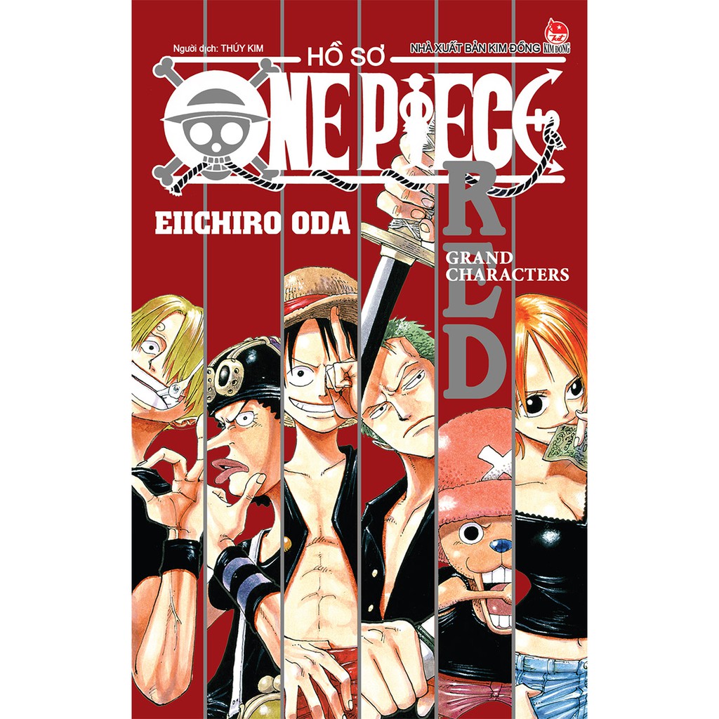 Truyện tranh One Piece Databook (Red, Blue, Yellow, Green) và Wanted (Combo 5 Quyển)