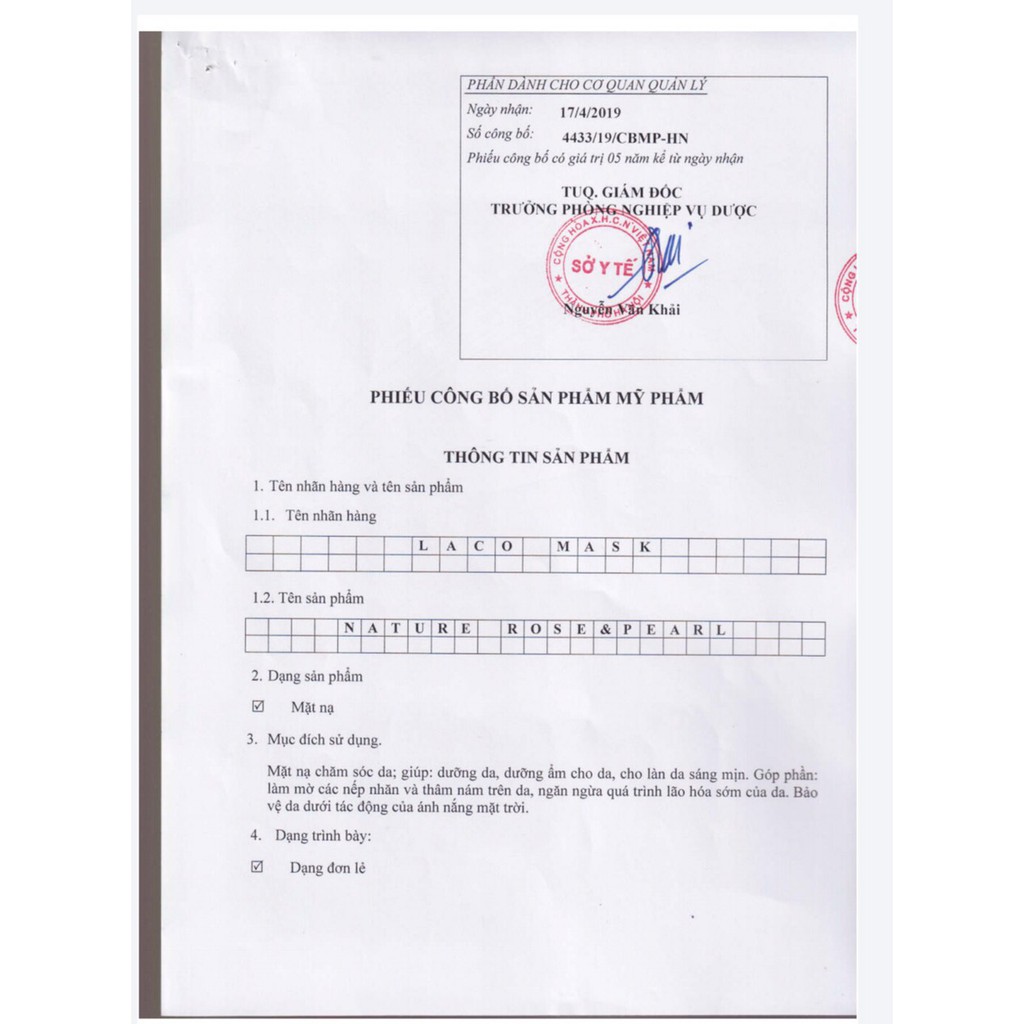 Mặt nạ Laco Mask ngọc trai trắng da, mờ thâm nám tàn nhang cực nhanh, cho da căng bóng trắng hồng | BigBuy360 - bigbuy360.vn