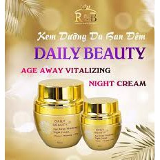 Kem đêm Daily Beauty Age Away Vitalizing Night Cream