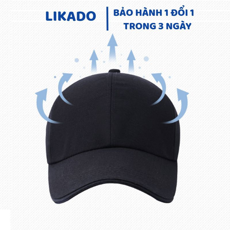 Mũ lưỡi trai nữ cá tính LIKADO mũ phớt màu trơn (LKD07)