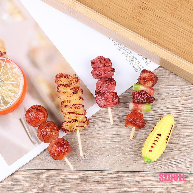 1 Mô Hình Đồ Nướng BBQ Mini Dễ Thương Dành Cho Nhà Búp Bê SZDOLL6