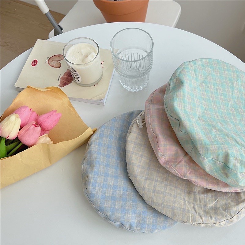 Mũ Nồi Beret 2 Mặt Đơn Giản Thời Trang