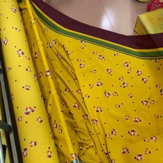 Vải lụa crep mảnh 1m4