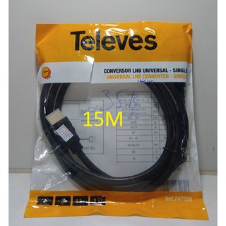 DÂY CÁP HDMI TRÒN TELEVES TỪ 15M