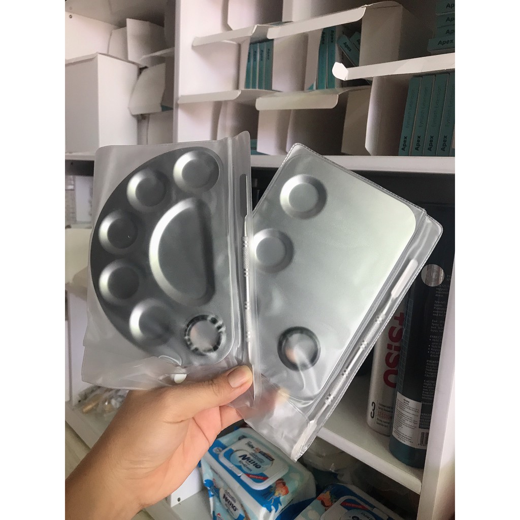Khay pha nền, trộn nền inox