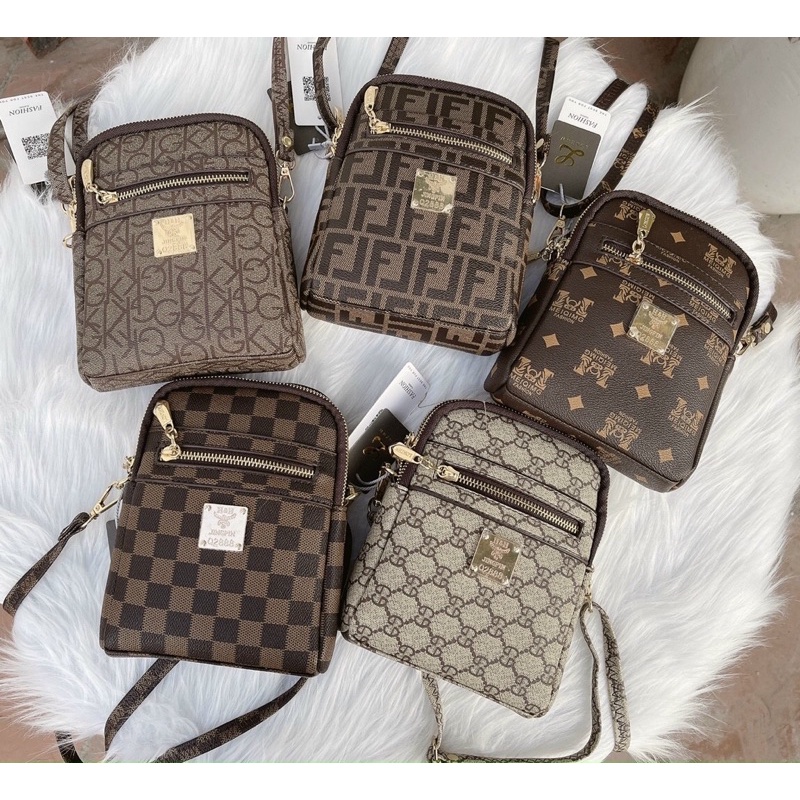 Túi đeo chéo 3 ngăn thời trang