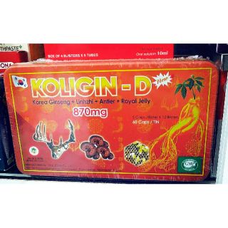 Sâm viên Koligin-d 870mg