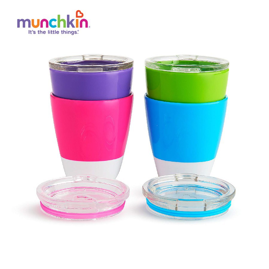 Bộ 2 cốc có nắp Munchkin MK11488 MK11489