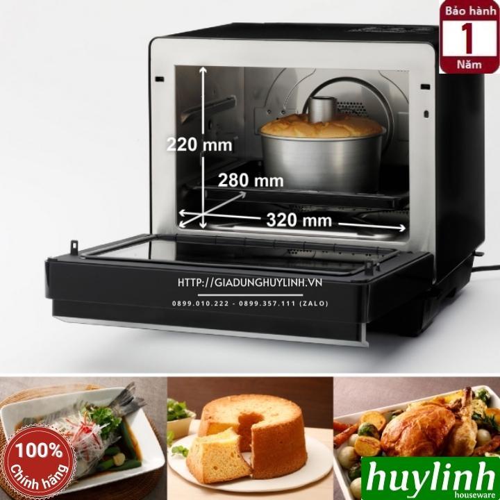 Nồi chiên không dầu - hấp hơi nước Panasonic NU-SC180BYUE - 20 lít