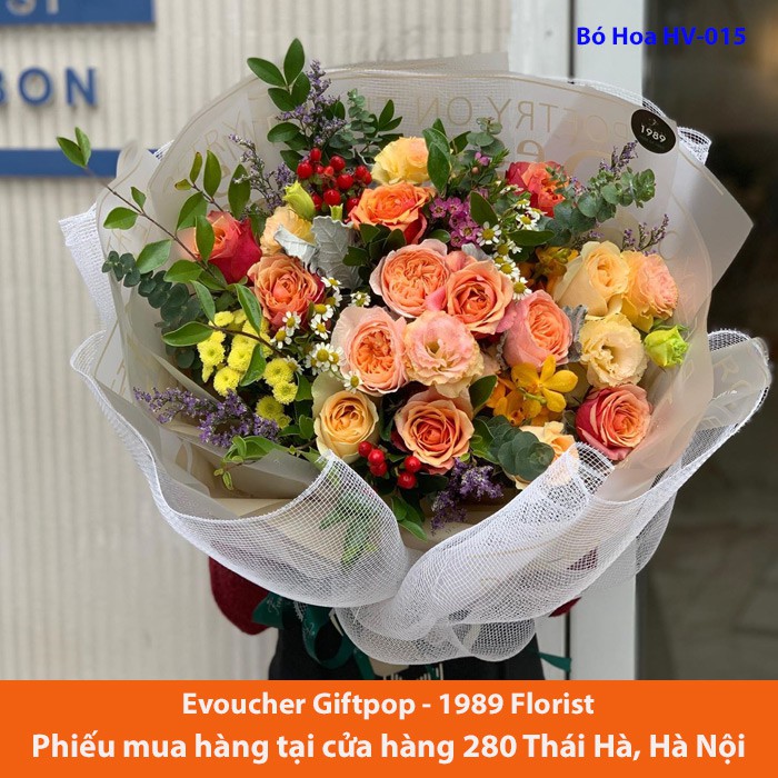 Hà Nội [Evoucher] Phiếu mua BÓ HOA HV-018 tại cửa hàng hoa 1989 FLORIST