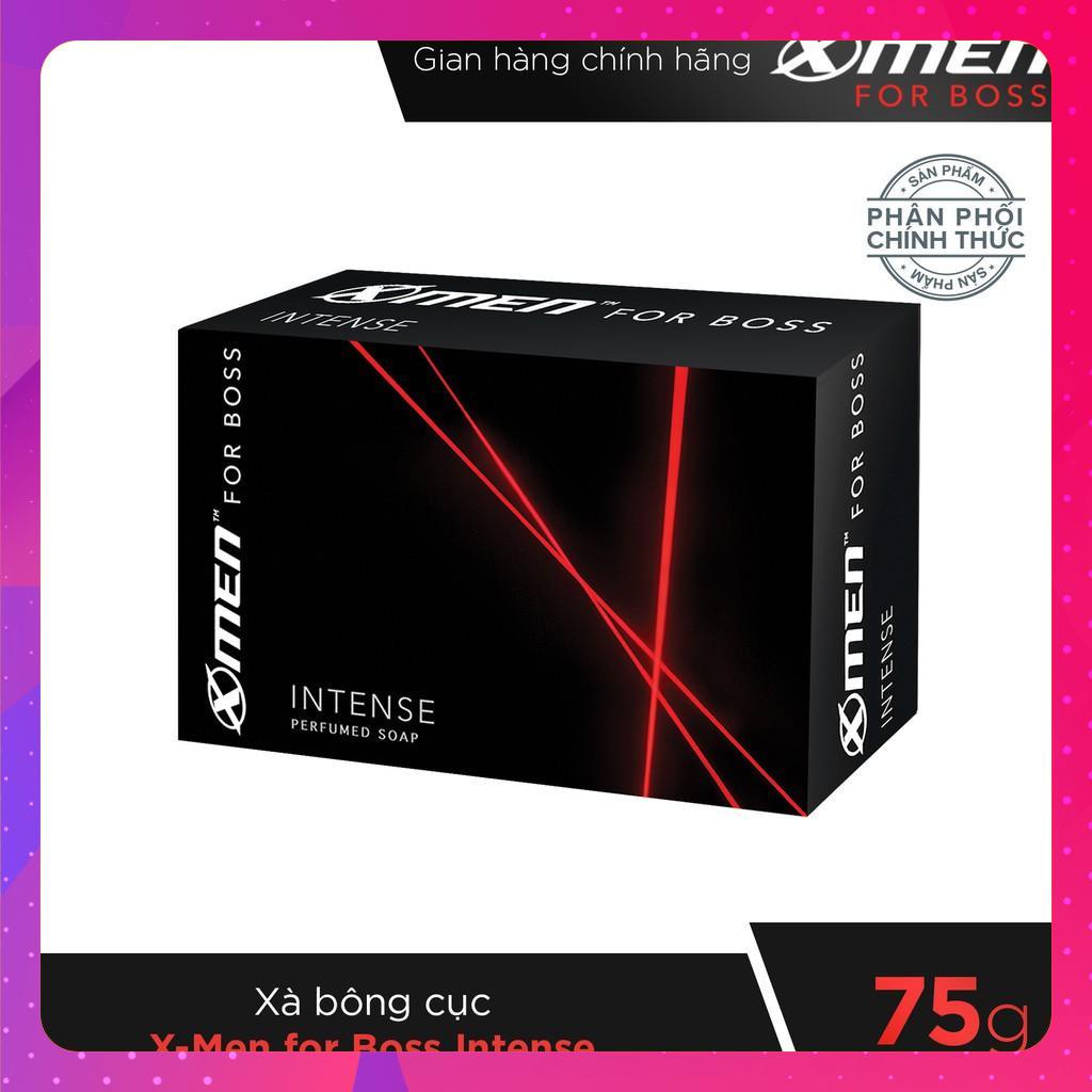 Xà Bông Cục X-Men For Boss Intense - Mùi Hương Trầm Đầy Nội Lực 75g | BigBuy360 - bigbuy360.vn