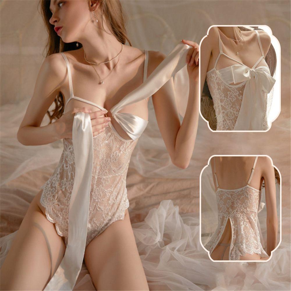 Bộ Đồ Ngủ Kiểu Babydoll Thời Trang Gợi Cảm Cho Bạn Gái